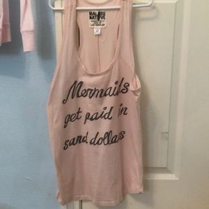 Mermaids Get Paid in Sand Dollars Tank Top